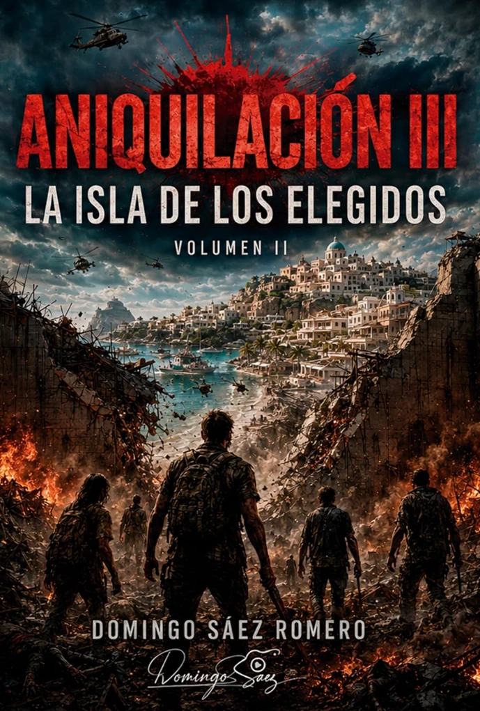 Portada de Aniquilación III · La Isla de los Elegidos · Volumen II