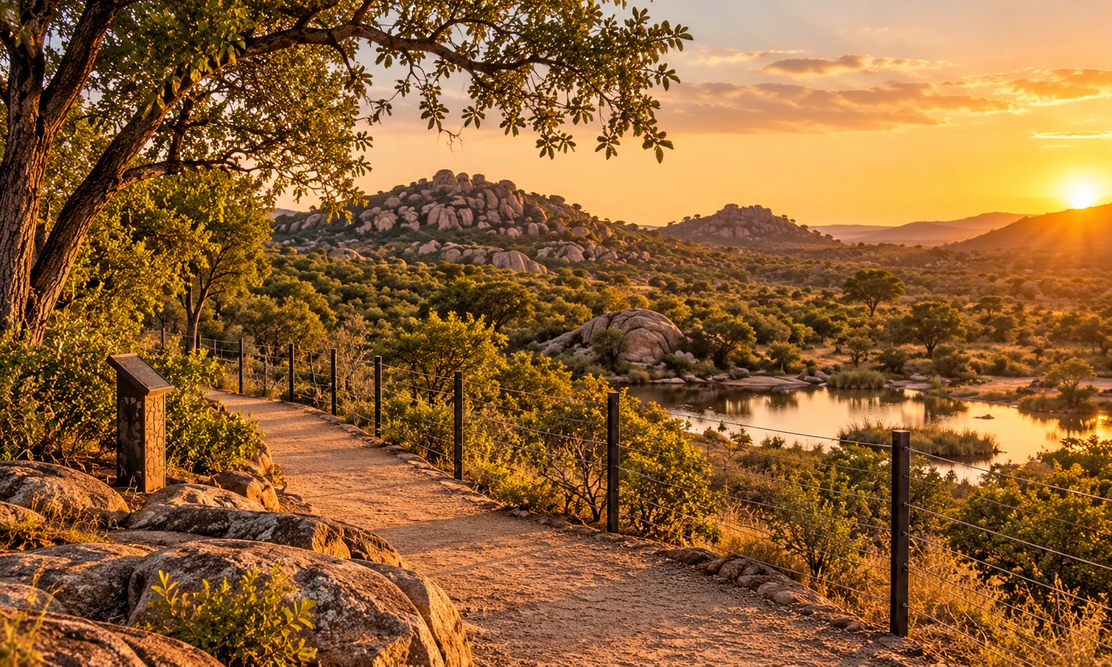 Rhino Perimeter Trail · imagen evocadora, no documental