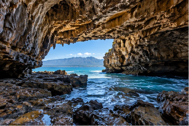 Klipgat Cave · recreación visual original