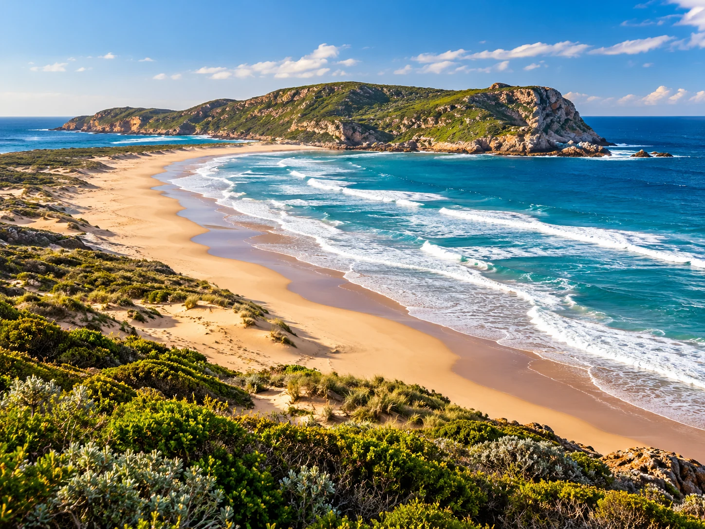 Robberg Beach · imagen ilustrativa temática